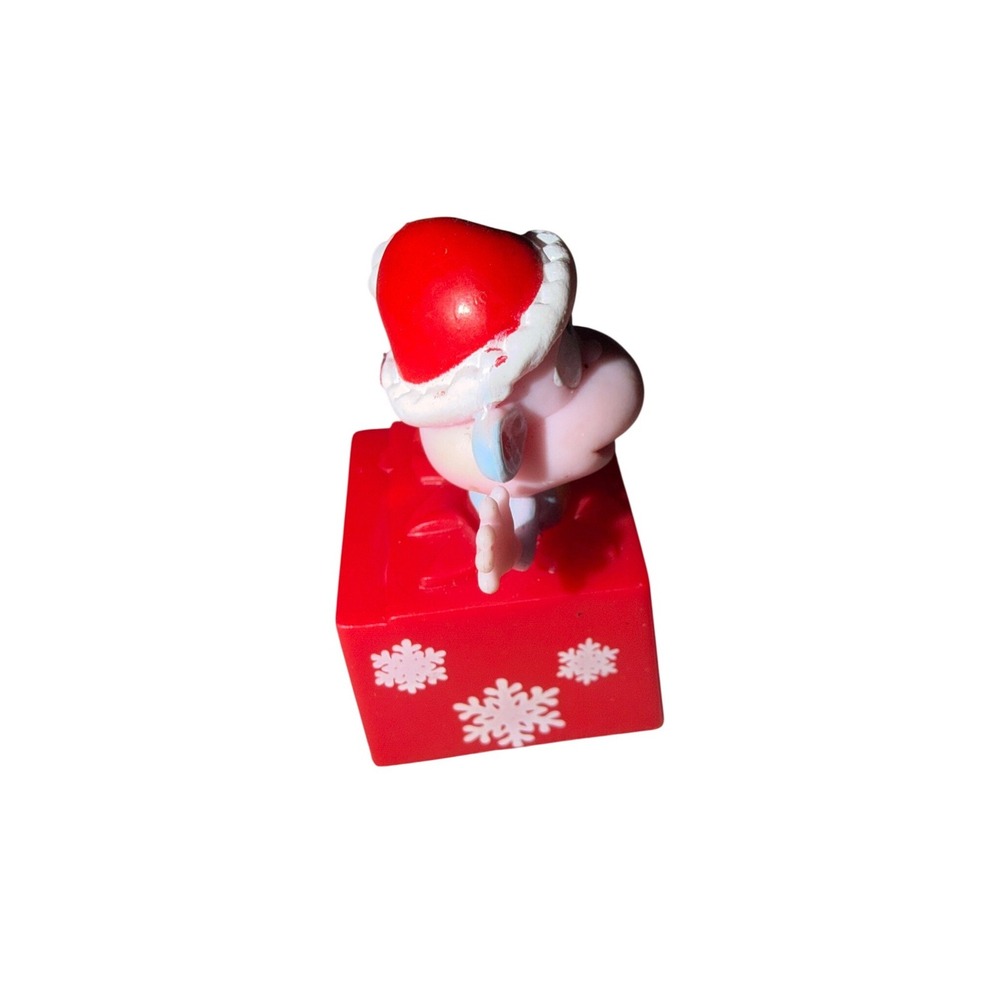 Dora the Explorer Boots the Monkey Christmas Santa Hat Snowflake Gift Box Figure - Picture 2 of 5